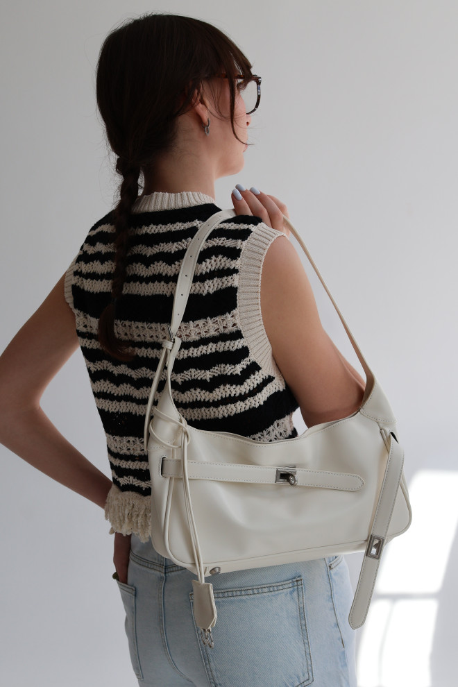 GRUNGE BAG WHITE 